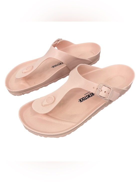 Birkenstock Shoes - Birkenstock Gizeh Essentials EVA Sandals Light Pink
